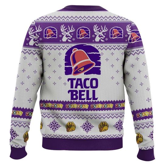 Xmas Taco Bell Ugly Christmas Sweater