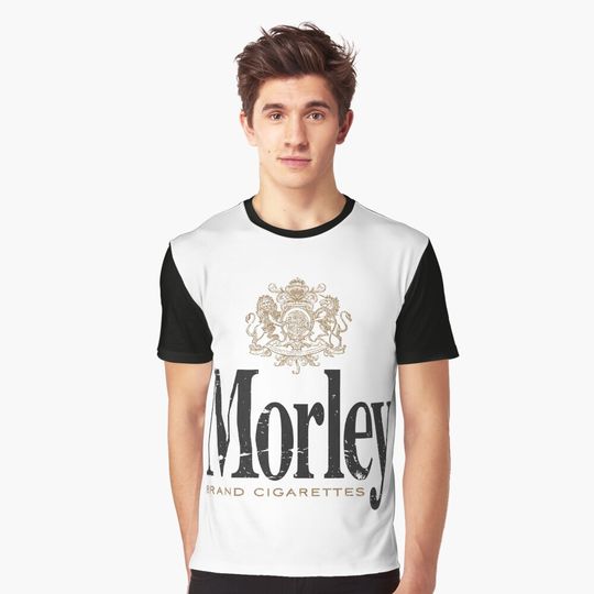 Discover Morley Cigarettes Vintage Crest  Graphic T-Shirt