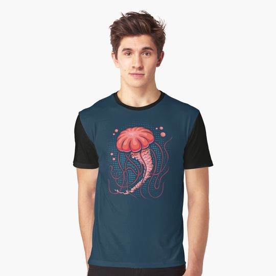 Discover Jellyfish Graphic T-Shirt