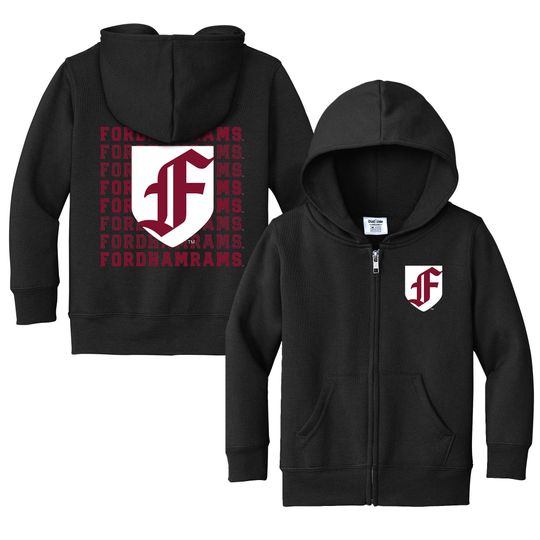 Discover Fordham Rams Baby Full Zip Hoodie - Fordham Sweatshirt - Infant Sizes 6M-4T - Future Rams Fan Gear