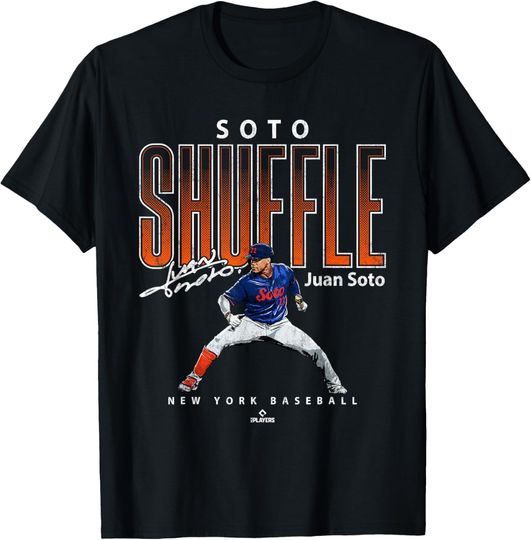 Discover Soto Shuffle Juan Soto New York Baseball MLBPA T-Shirt