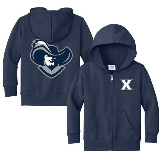 Discover Xavier Musketeers Full Zip Hoodie