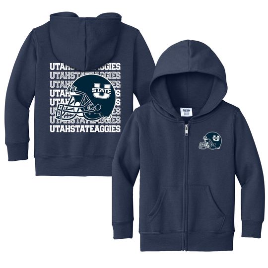 Discover Utah State Aggies Full Zip Hoodie