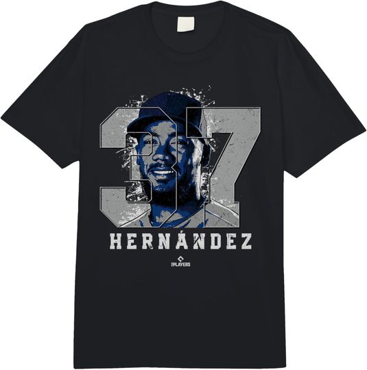 Discover Teoscar Hernandez Silhouette Toronto MLBPA Comfort Colors Adult Heavyweight T-Shirt