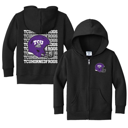 TCU Horned Frogs Full Zip Hoodie