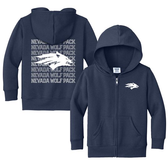 Discover Nevada Wolf Pack Full Zip Hoodie