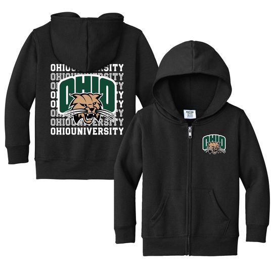 Discover Ohio Bobcats  Full Zip Hoodie