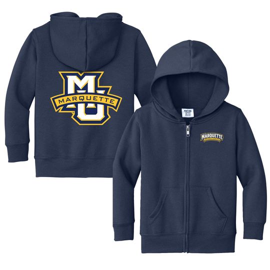 Discover Marquette Golden Eagles Full Zip Hoodie