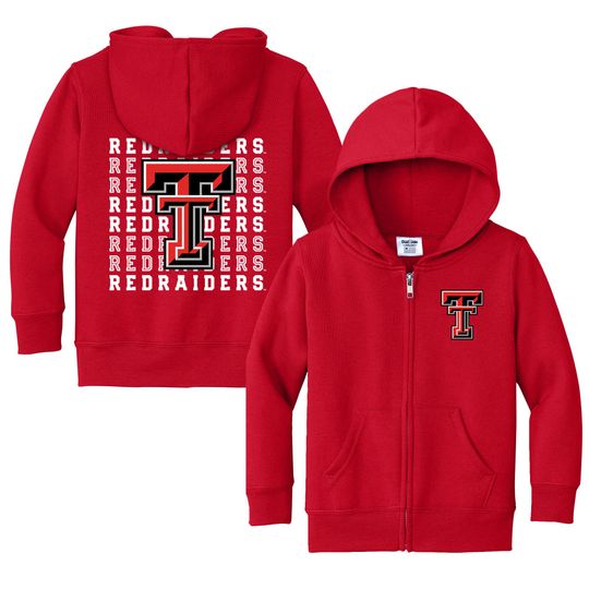 Texas Tech Red Raiders Full Zip Hoodie
