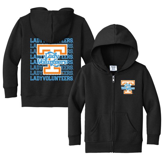 Discover Tennessee Volunteers Baby Full Zip Hoodie - UT Sweatshirt - Infant Sizes 6M-4T - Future Vols Fan Gear