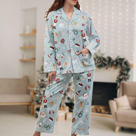 Discover Nutcracker Christmas Pajamas, Cute Xmas Pajama Set, Holiday Matching Pajamas Set, Family Christmas Gift