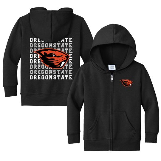 Discover Oregon State Beavers Baby Full Zip Hoodie - OSU Sweatshirt - Infant Sizes 6M-4T - Future Beavers Fan Gear