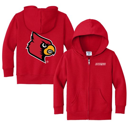 Discover Louisville Cardinals  Full Zip Hoodie