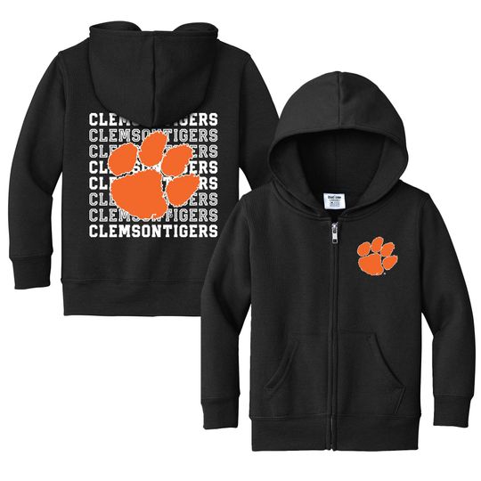 Clemson Tigers Full Zip Hoodie