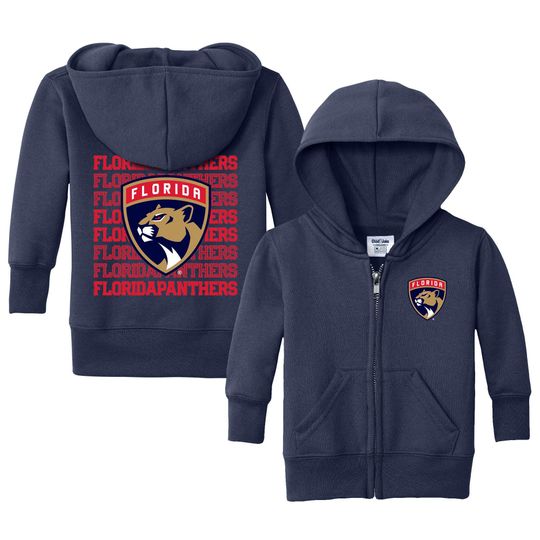Florida Panthers "Retro" Full Zip Sweatshirt - NHL Hockey Kids Apparel