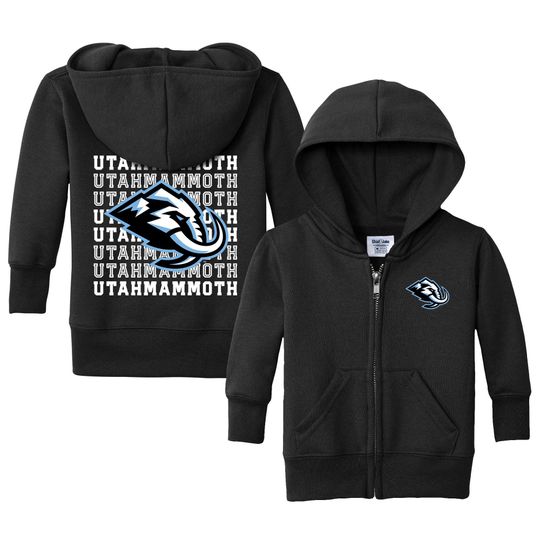 Discover Utah Mammoth "Retro" Full Zip Sweatshirt - NHL Hockey Kids Apparel