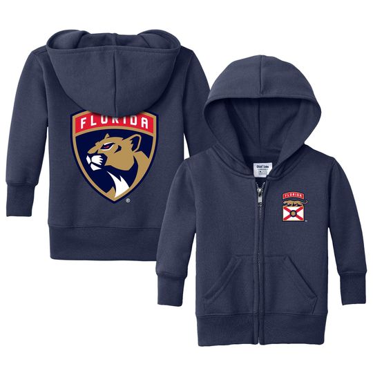 Florida Panthers Full Zip Sweatshirt - NHL Hockey Kids Apparel