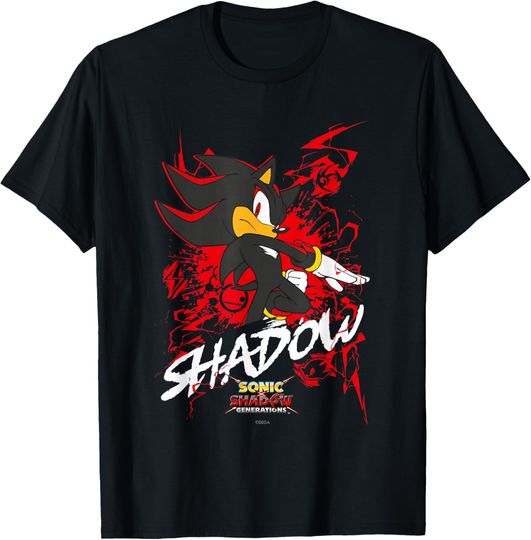 Discover Sonic the Hedgehog, Sonic X Shadow Generations - Shadow T-Shirt