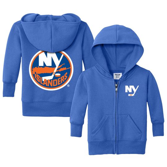 Discover New York Islanders Full Zip Sweatshirt - NHL Hockey Kids Apparel