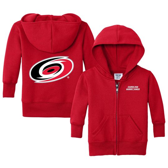 Discover Carolina Hurricanes Full Zip Sweatshirt - NHL Hockey Kids Apparel