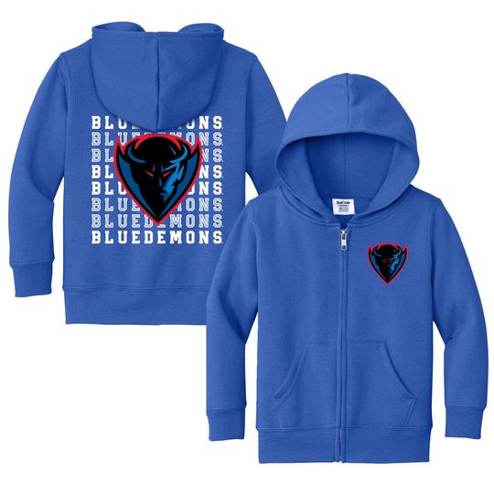 Discover DePaul Blue Demons Full Zip Hoodie - DePaul Sweatshirt