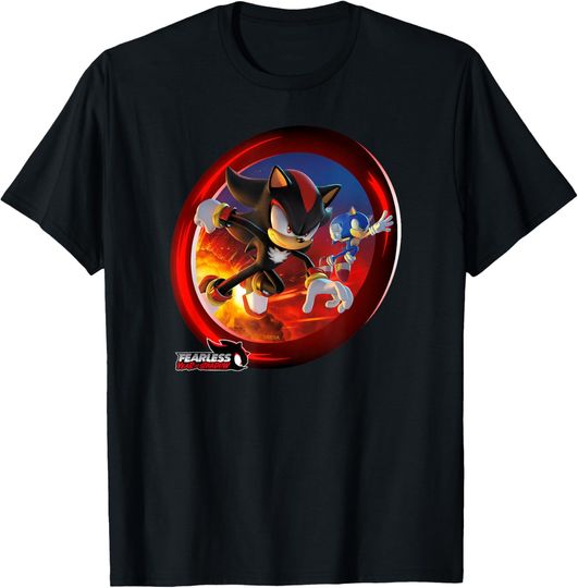 Discover Sonic the Hedgehog, Fearless: Year of Shadow key art T-Shirt