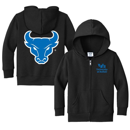 Discover Buffalo Bulls Full Zip Hoodie - Buffalo Sweatshirt