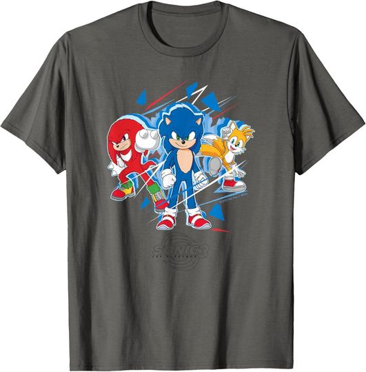 Discover Sonic the Hedgehog 3 - Team Sonic T-Shirt