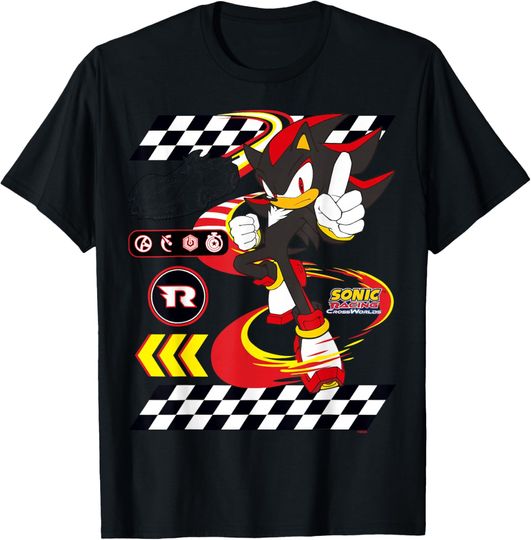 Discover Sonic Racing CrossWorlds - Ultimate Driver Shadow T-Shirt