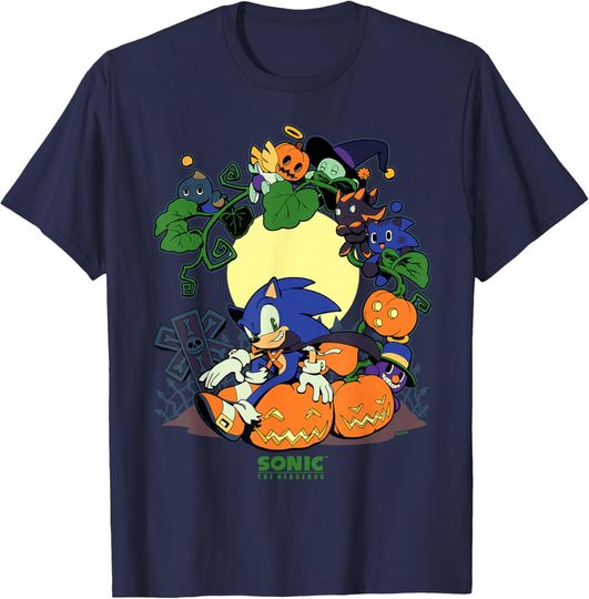 Discover Sonic The Hedgehog - Chao Tales Halloween Group T-Shirt