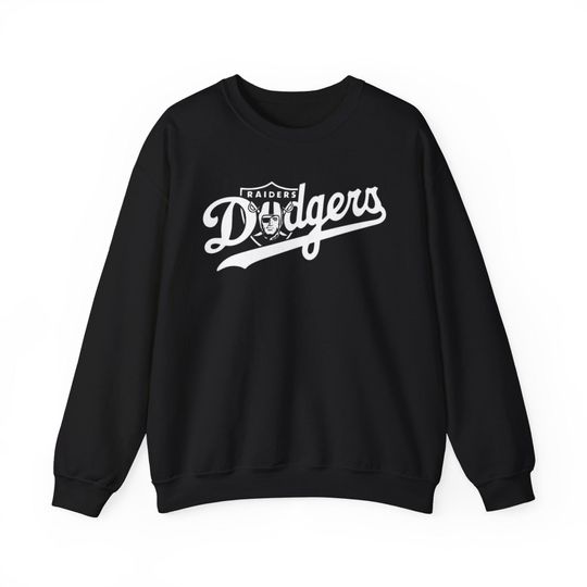 Discover Raiders Dodgers Unisex Heavy Blend Crewneck Sweatshirt