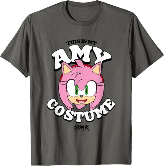 Discover Sonic The Hedgehog Halloween This Is My Amy Costume T-Shirt