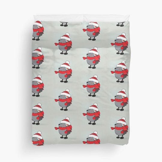 Discover Is that Santa !?! Duvet Cover