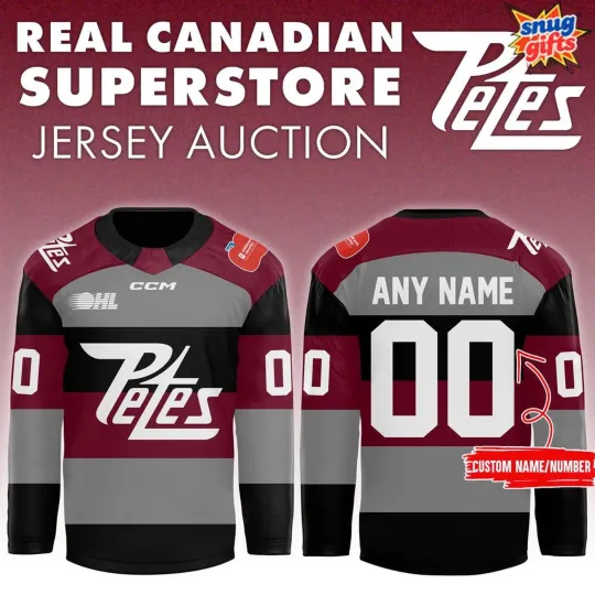 Discover Personalized Peterborough Petes Real Canadian Superstore 2025 Hockey Shirt Men's