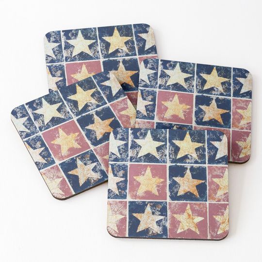 Discover Repeat Star Coasters (Set of 4)
