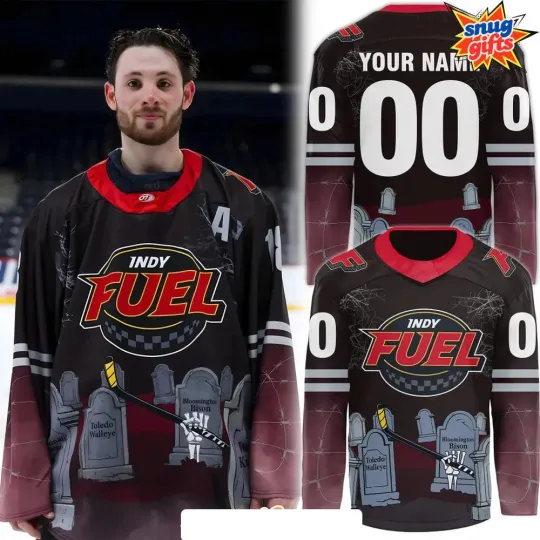 Discover Personalize Indy Fuel 2025 Hocktoberfest Night Special Edition Hockey Shirt Gift