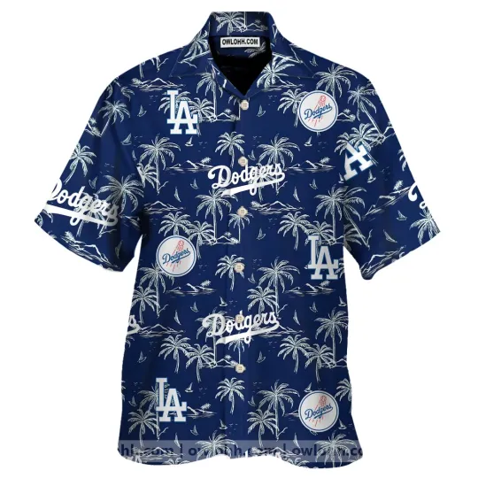 Los Angeles Dodgers Hawaiian Shirt