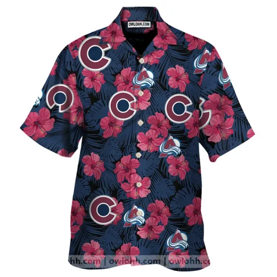 Discover Colorado Avalanche Hawaiian Shirt