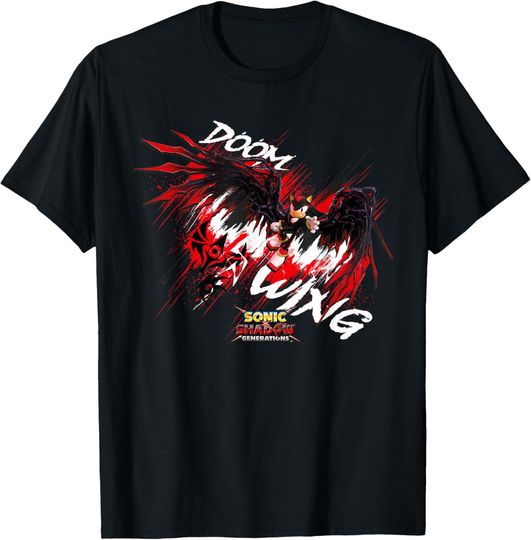 Discover Sonic the Hedgehog, Sonic X Shadow Generations - Dooom Wing T-Shirt