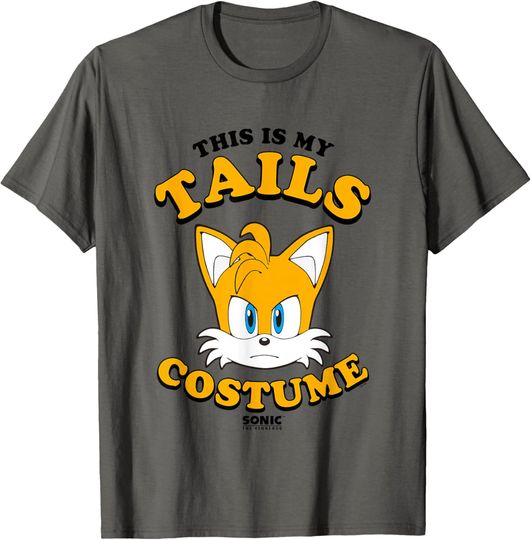 Discover Sonic The Hedgehog Halloween This Is My Tails Costume T-Shirt