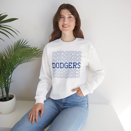 Discover Dodgers Unisex Crewneck Sweatshirt, Baseball Apparel