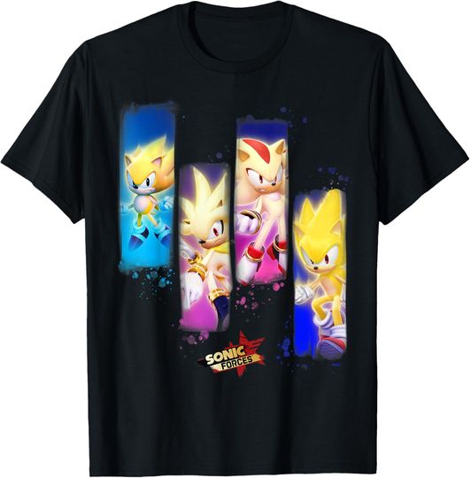 Discover Sonic Forces - Super Hedgehogs T-Shirt
