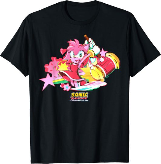Discover Sonic Racing CrossWorlds - Amy Decal T-Shirt