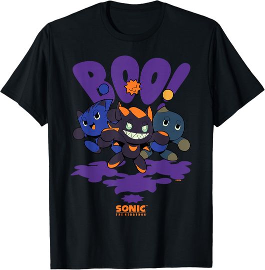 Discover Sonic The Hedgehog - Chao Tales Halloween Boo Trio T-Shirt