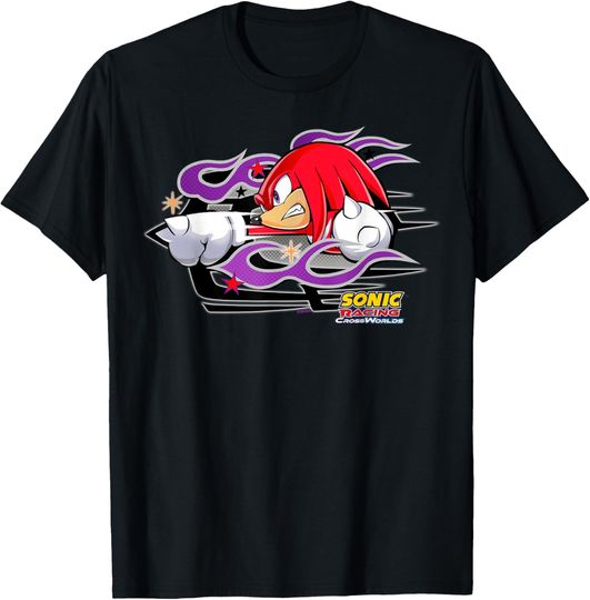 Discover Sonic Racing CrossWorlds - Knuckles Decal T-Shirt