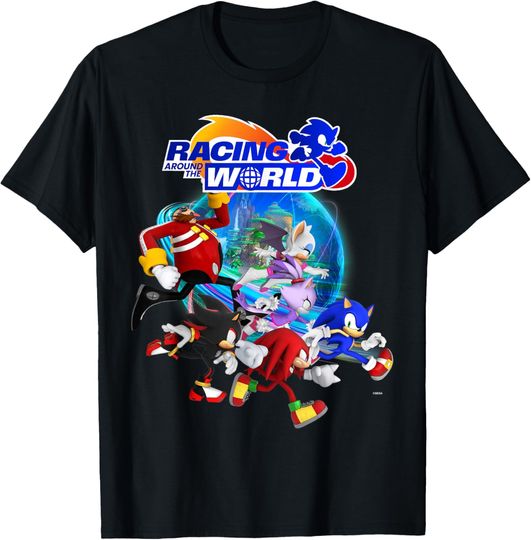 Discover Sonic the Hedgehog - Racing Around the World Group T-Shirt