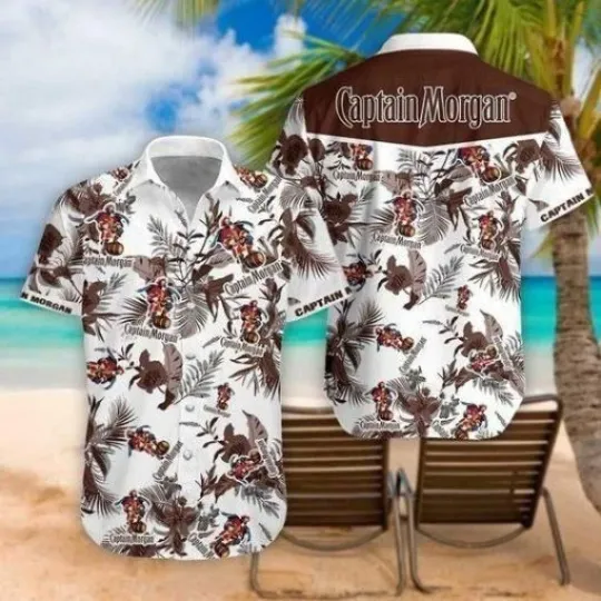 Discover Captain Morgan Summer Hawaiian Shirt