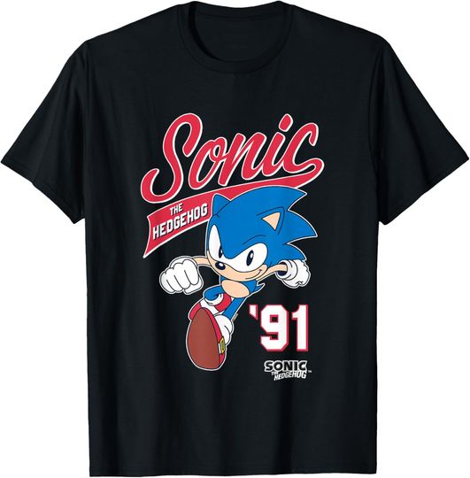 Discover Sonic The Hedgehog '91 Epic Run Sports Style Logo T-Shirt