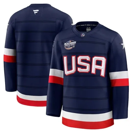 Team USA 4 Nations Mens Hockey Jersey