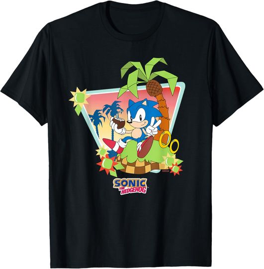 Discover Sonic the Hedgehog - Chillaxin' Sonic T-Shirt